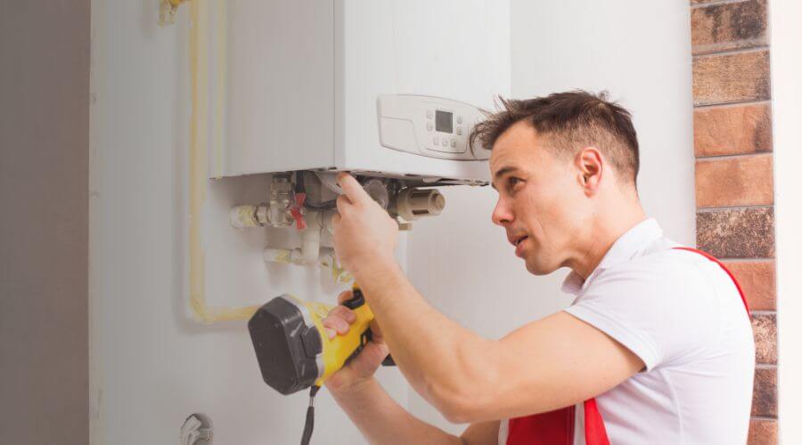 Local tankless water heater installation in Lopeno, TX